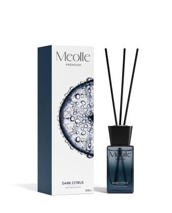 Odorizant cu bețișoare parfumate Meolle 100 ml – Dark Citrus