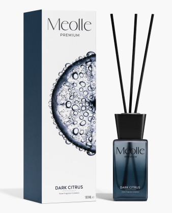 Odorizant cu bețișoare parfumate Meolle 100 ml – Dark Citrus