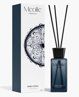 Odorizant cu bețișoare parfumate Meolle 250 ml – Dark Citrus