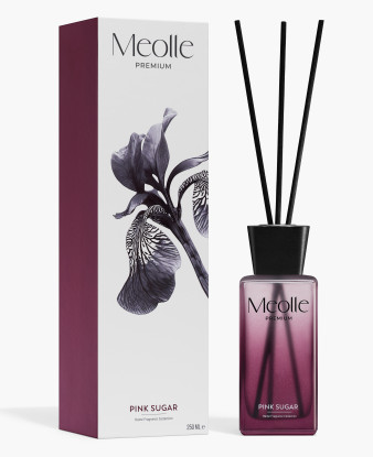 Odorizant cu bețișoare parfumate Meolle 250 ml – Pink Sugar