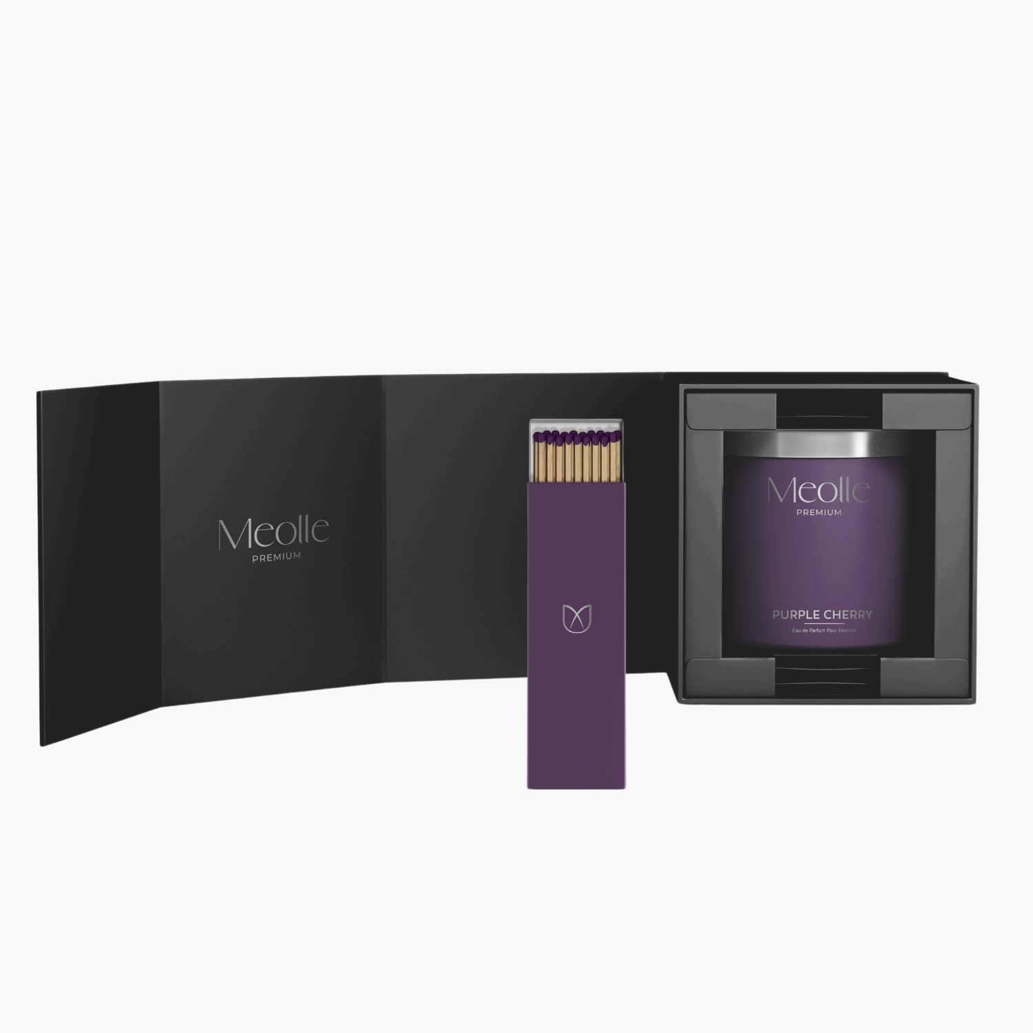 Lumânare parfumată Purple Cherry 