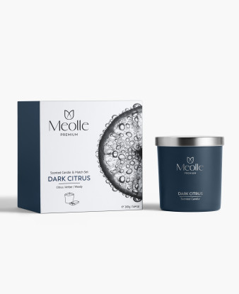 Dark Citrus Scented Candle