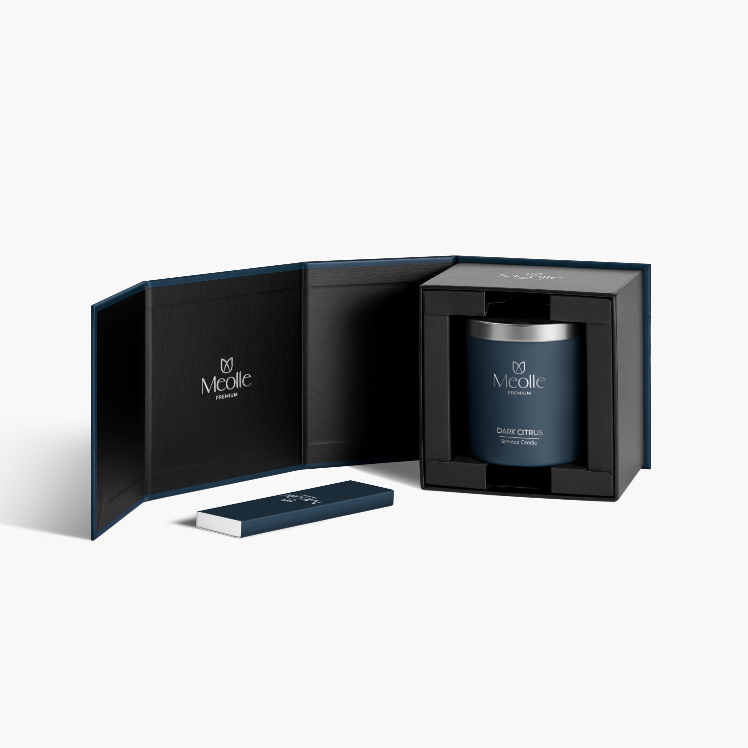 Dark Citrus Scented Candle