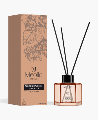 Odorizant cu bețișoare Golden Hazelnut & Vanilla 120 ml