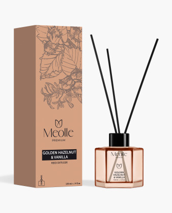 Odorizant cu bețișoare Golden Hazelnut & Vanilla 120 ml