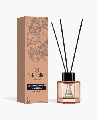 Odorizant cu bețișoare Golden Hazelnut & Vanilla 50 ml