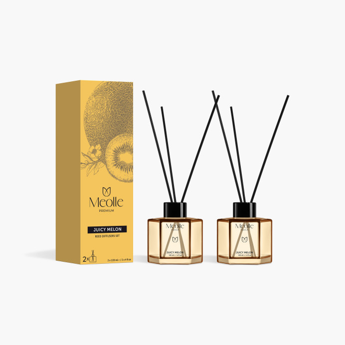 Odorizant cu bețișoare Juicy Melon 2 x 120 ml