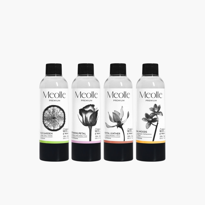 Set of 4 laundry perfumes – Fresh & Oriental