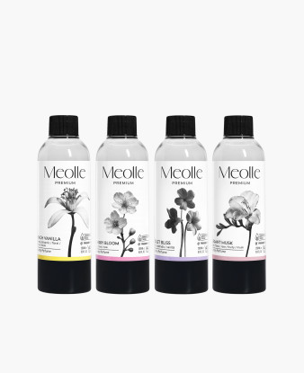 Set of 4 laundry perfumes – Fruity & Musk