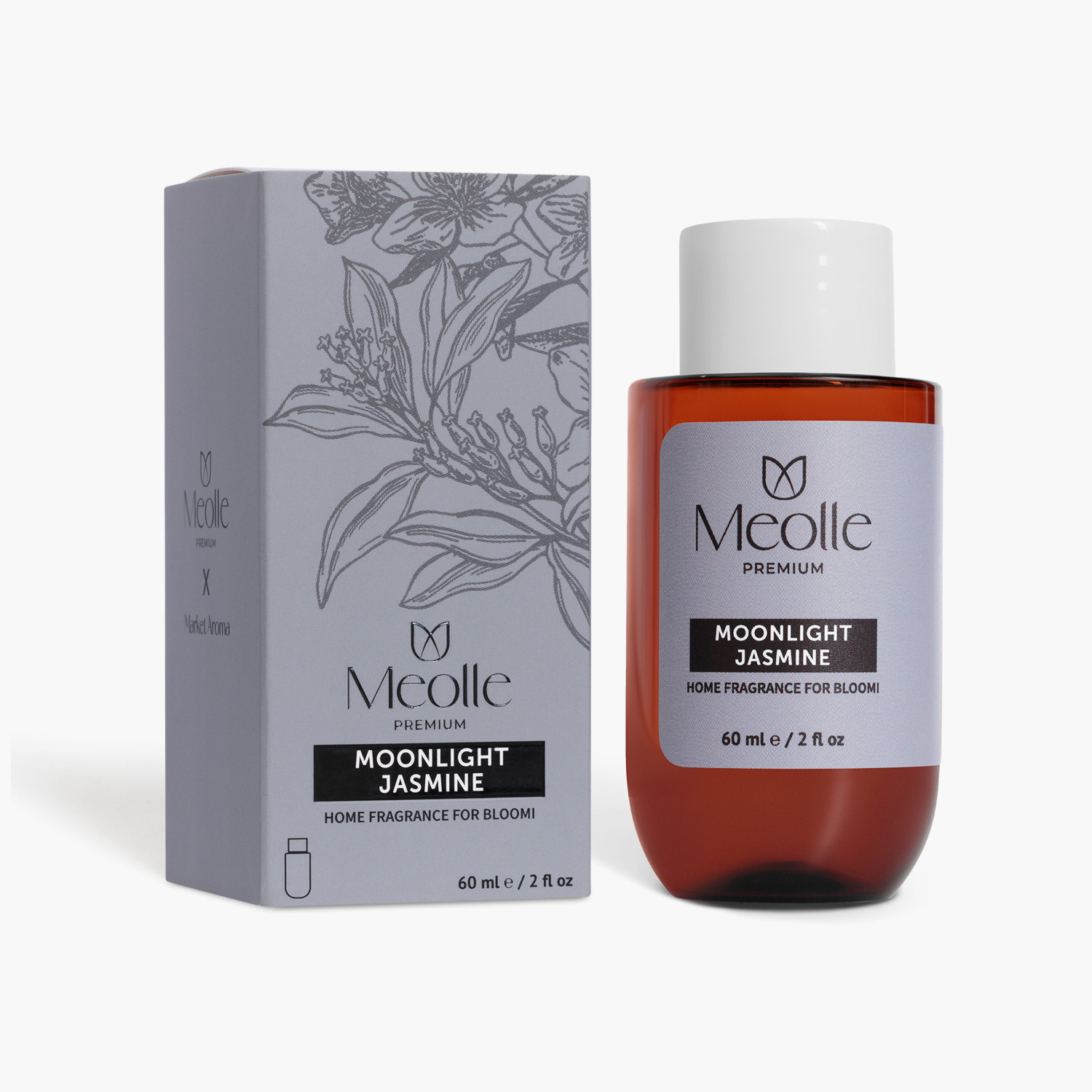 Rezervă de parfum Moonlight Jasmine 60 ml pentru Bloomi 