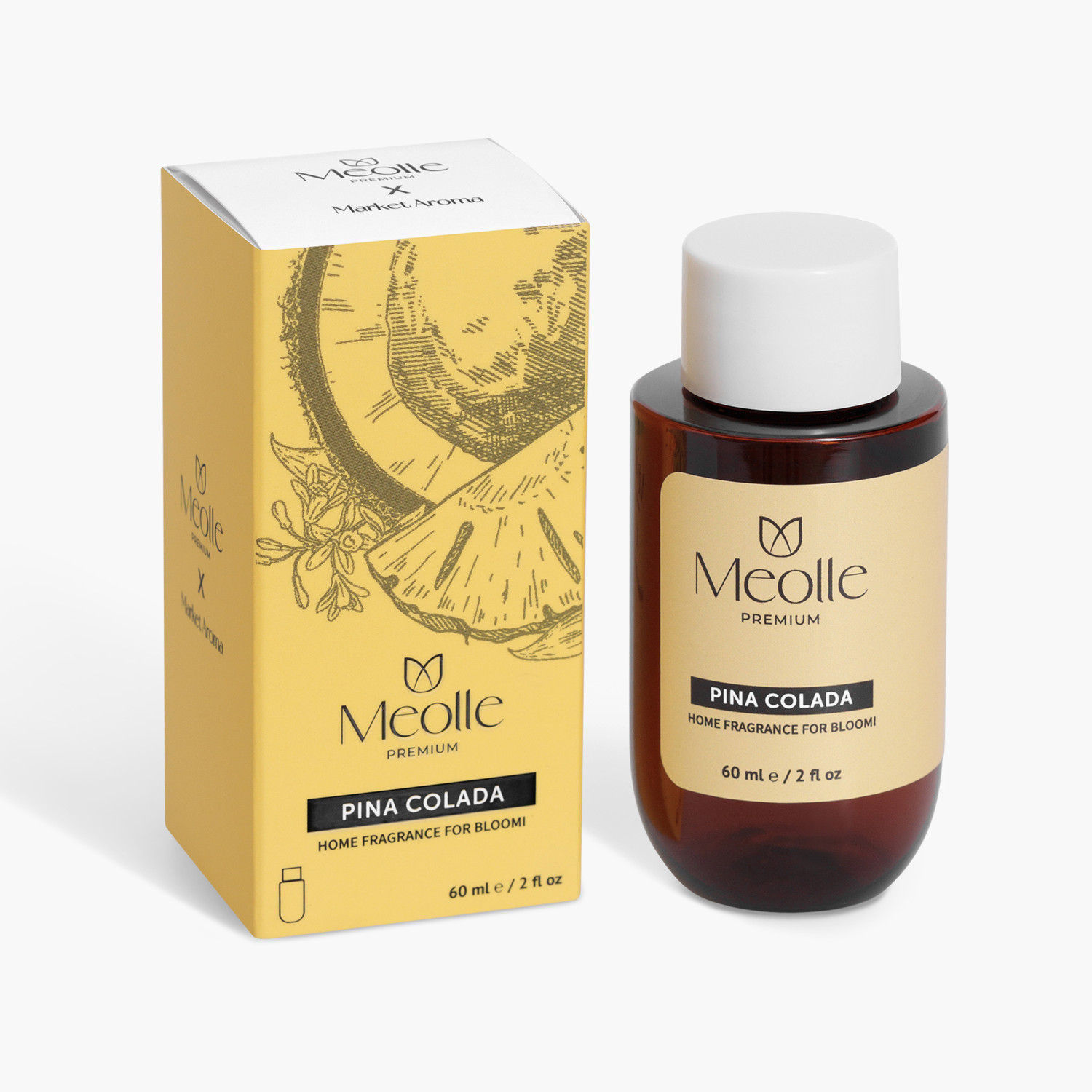 Rezervă de parfum Pina Colada 60 ml pentru Bloomi