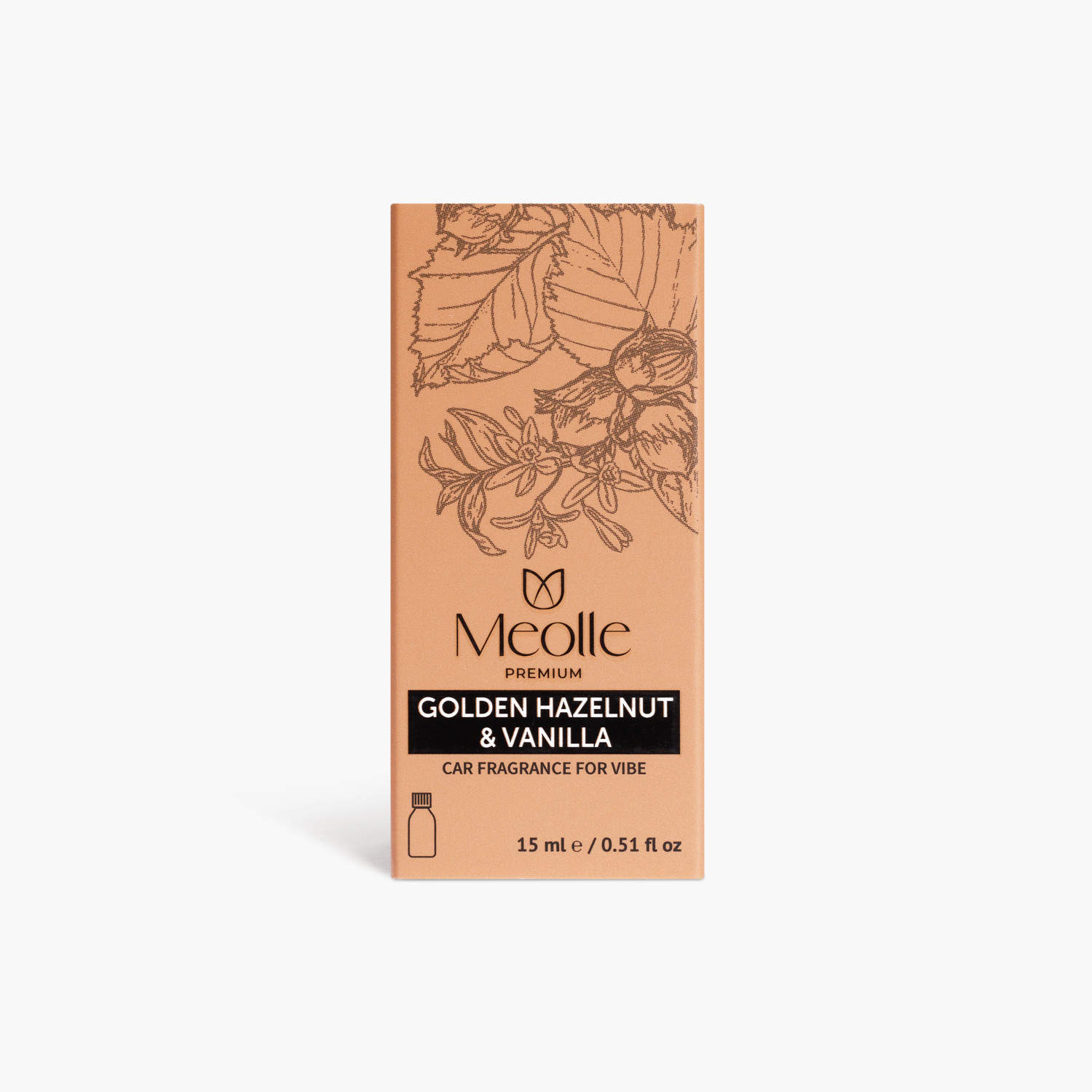 Rezervă de parfum Golden Hazelnut & Vanilla 15 ml pentru Vibe 