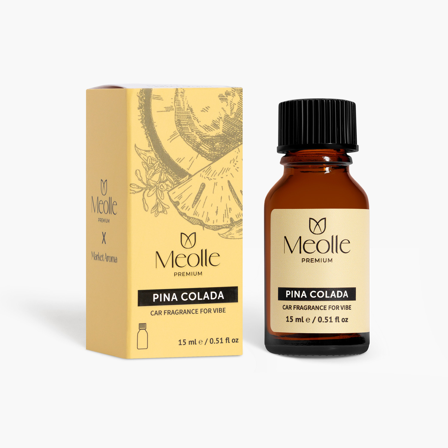 Rezervă de parfum Pina Colada 15 ml pentru Vibe
